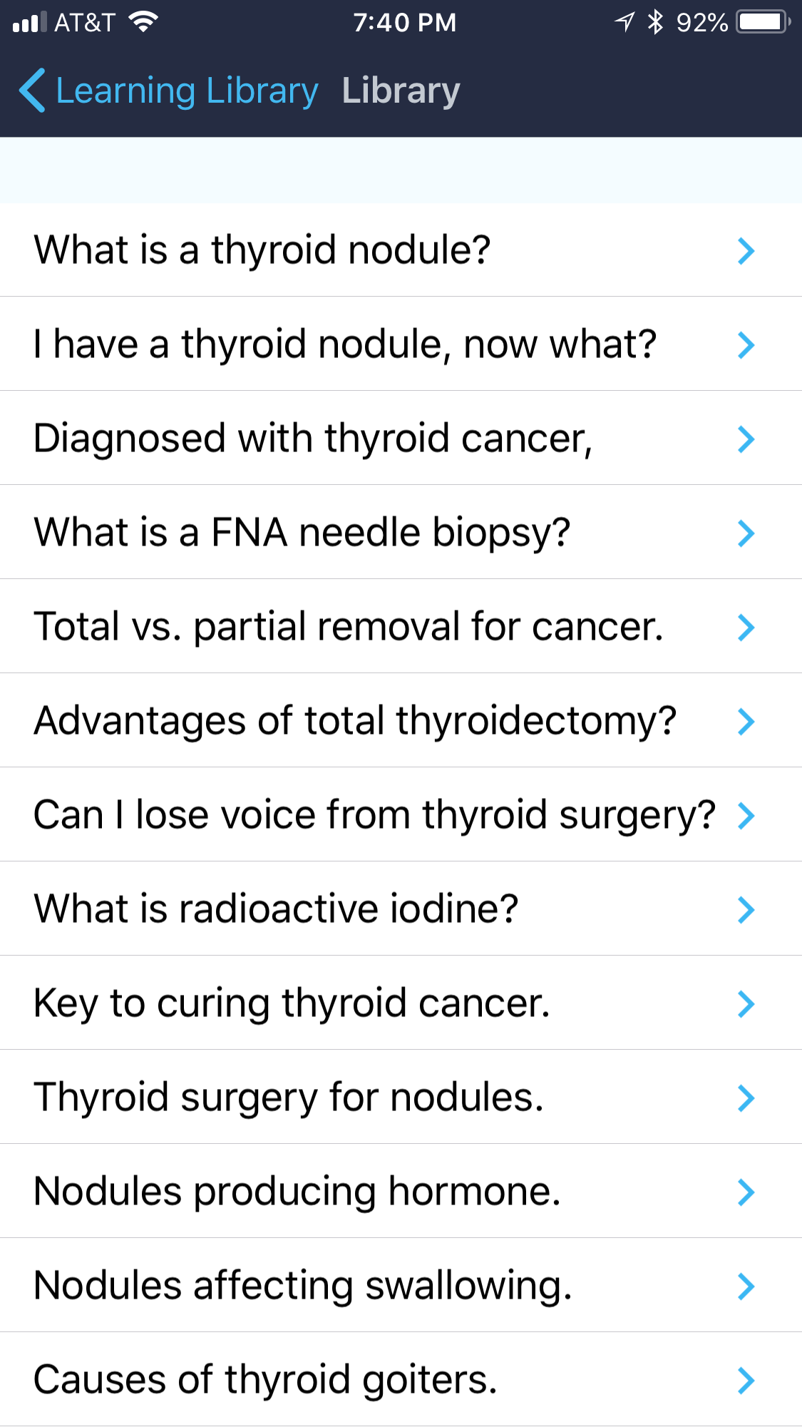 Thyroid Learning Library